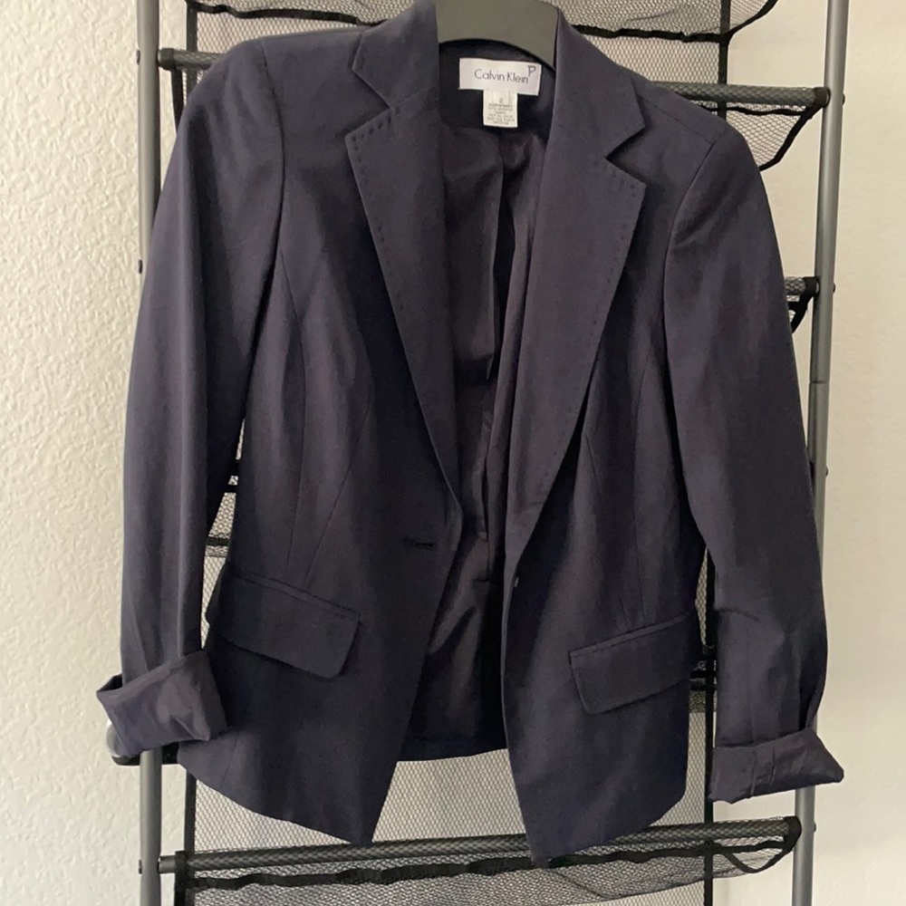 Blue blazer